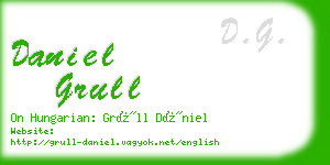 daniel grull business card